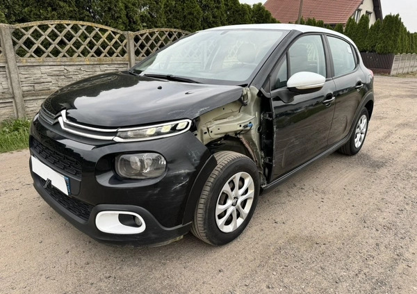 Citroen C3 cena 24999 przebieg: 105000, rok produkcji 2017 z Czeladź małe 301